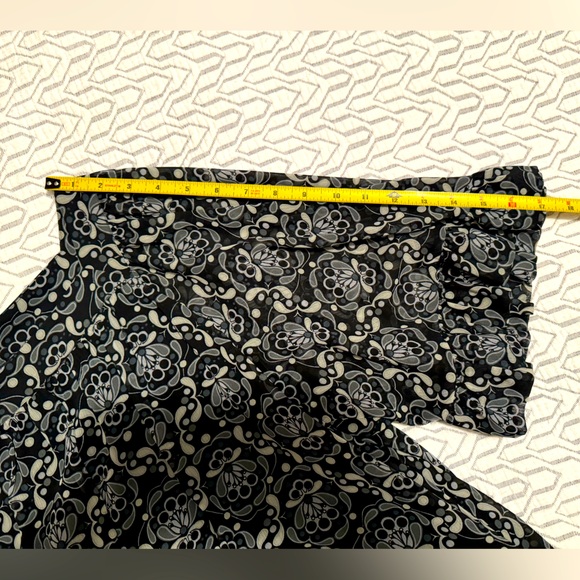 Anna Sui for Uniqlo Chiffon Mini Dress Sz M - Picture 8 of 9